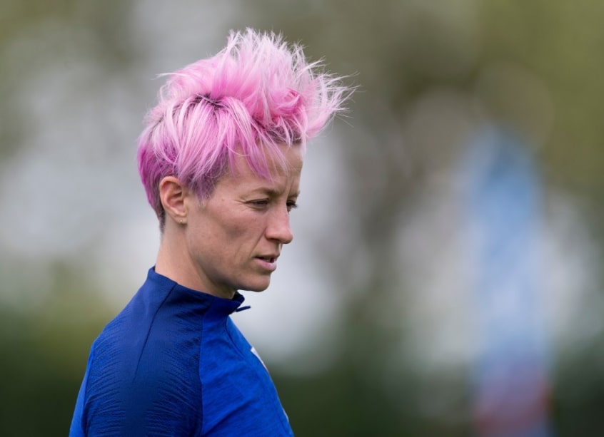 9 - Megan Rapinoe (jogadora do OL Reign)