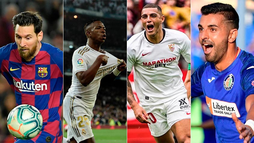 Espanha (La Liga) - Barcelona, Real Madrid, Sevilla e Getafe seriam os classificados para a Champions League 2020/21, caso o Campeonato Espanhol seja finalizado.