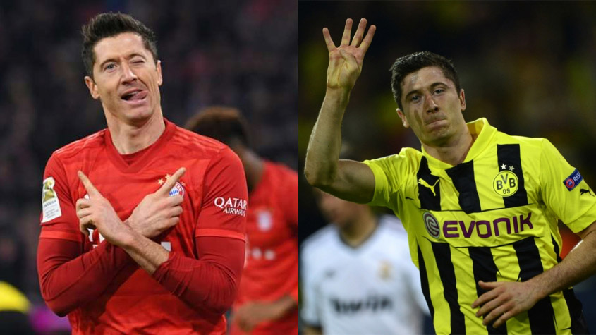 O maior goleador do clássico estará em campo: Robert Lewandowski. Ele defendeu o Dortmund e agora está no Bayern. Pelo clube amarelo, foram cinco gols no duelo. Já pelo Bayern, foram 18 gols. Ao todo, são 23 bolas nas redes para o polonês.