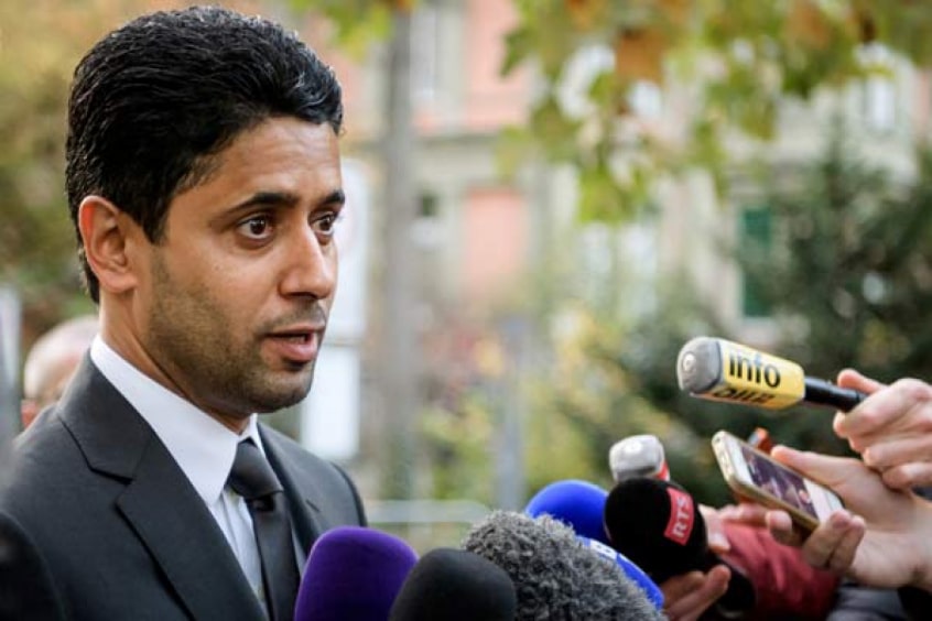 1 - Nasser Al-Khelaifi (presidente do PSG)