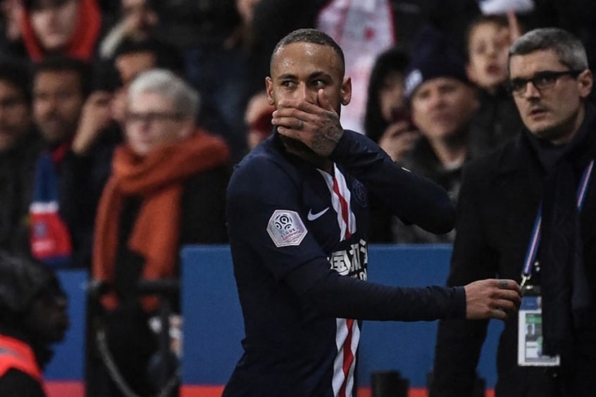 3º - Neymar - Paris Saint-Germain - França - 18 gols na temporada - 13 gols no Campeonato Francês, 3 gols na Champions League, 1 gol na Taça da Liga e 1 gol na Copa da França