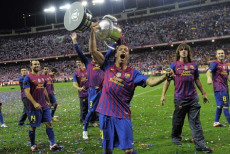 Adriano iniciou sua carreira no Coritiba, depois foi vendido para o Sevilla, onde ficou por cinco anos. Em 2010, foi vendido ao Barcelona, até 2015. Jogou em 189 oportunidades, com diversos títulos na mala, inclusive Liga dos Campeões.