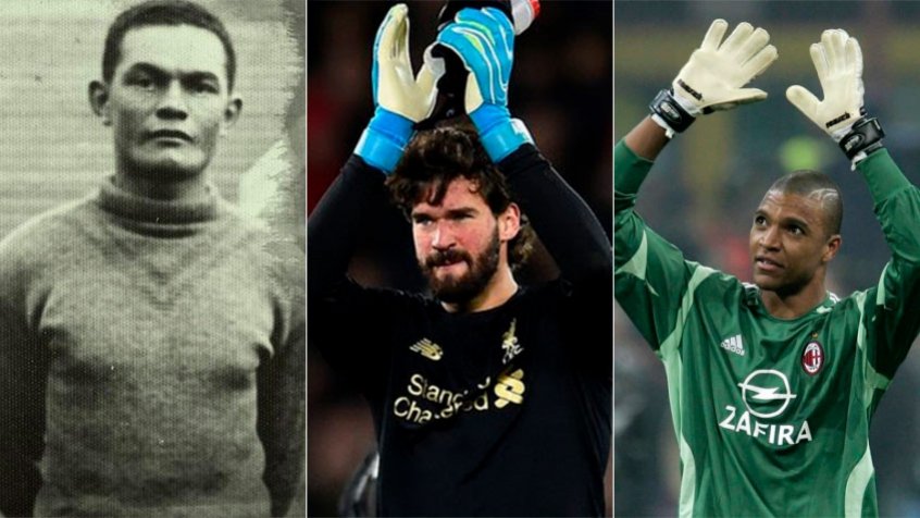 Jaguaré foi o primeiro goleiro brasileiro a atuar na Europa na década de 30, e nesta quinta-feira (14), ele completaria 115 anos. Com isso, o LANCE! mostra outros goleiros brasileiros com boas passagens no futebol europeu. Confira: