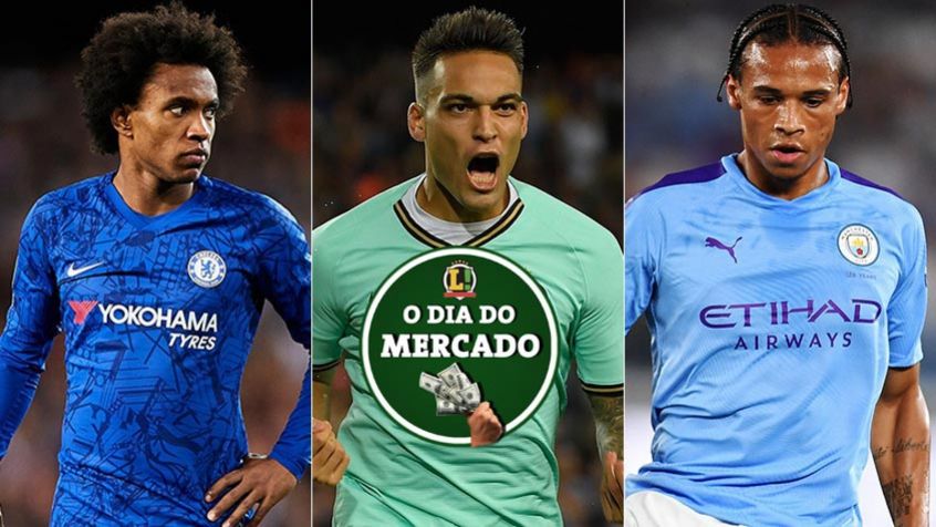 Apesar do futebol estar parado por conta da pandemia do novo coronavírus, o mercado da bola não para. A manhã desta quarta (06) foi agitada, com Willian indo para o rival do Chelsea, Lautaro pode ir para a França e Sané começando a definir o seu futuro. Veja estas e outras negociações!