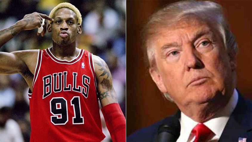 O ex-jogador de basquete também é muito próximo do presidente dos Estados Unidos, Donald Trump. O astro disse que se emocionou com o encontro entre Trump e o ditador norte-coreano.