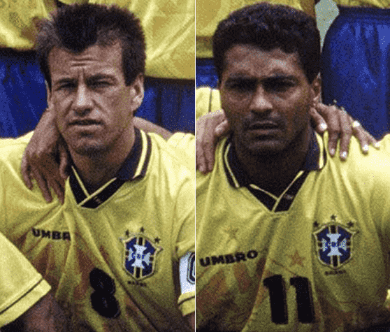Romário e Dunga, companheiros na campanha do Tetra em 94, não são mais amigos desde 2015, quando o Baixinho insinuou que Dunga tinha interesses comerciais à frente da Seleção Brasileira. No ano seguinte, ele acionou a Justiça, sendo respondido com outro processo por parte de Romário.