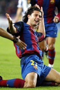 Brasileiro naturalizado italiano, Thiago Motta chegou ao Barcelona em 2000, após passagem pelas categorias de base, e ficou por lá até 2007. O volante atuou em mais de 130 partidas e vários títulos, como a Liga dos Campeões de 05/06, apesar de ter ficado no banco de reservas em várias oportunidades.