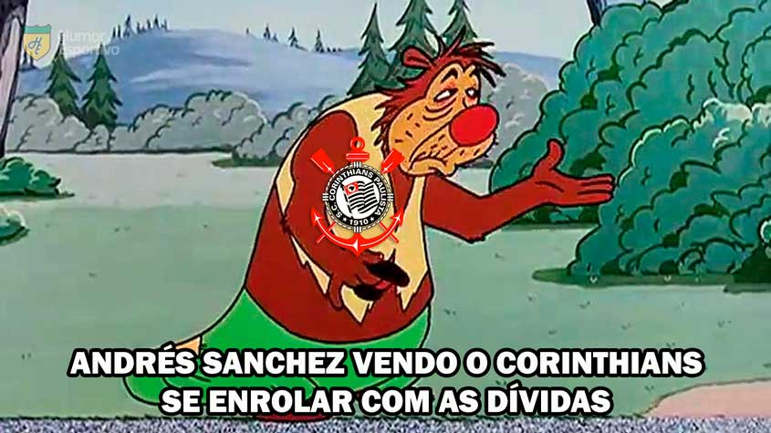 Na última quarta-feira, a Justiça mandou bloquear R$ 23 milhões do Corinthians por conta de uma dívida não paga ao J Malucelli referente à venda de Jucilei ao Anzhi-RUS, em 2011. O fato não foi perdoado pelos torcedores rivais que aproveitaram a recente fama de mau pagador do clube alvinegro. Confira os memes!