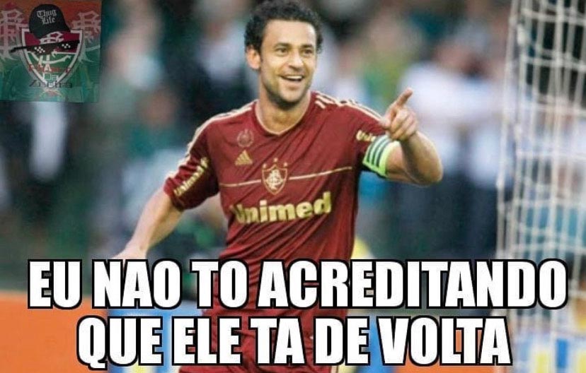 Após anúncio oficial do retorno de Fred ao Fluminense, torcedores postaram memes nas redes sociais