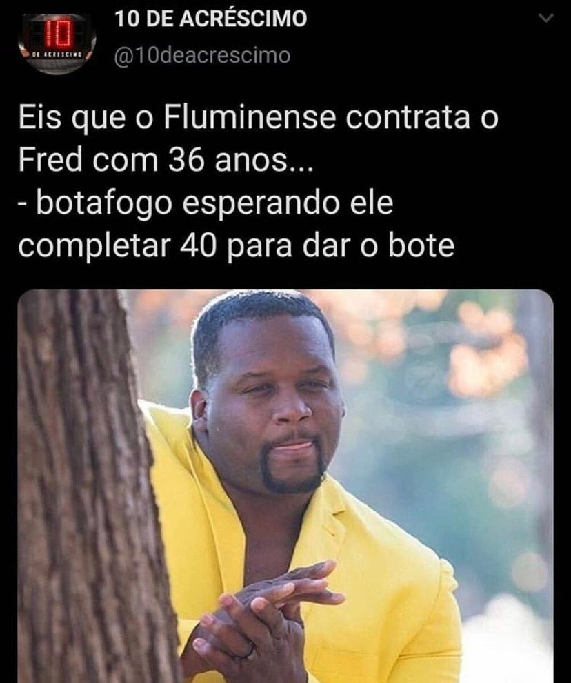Após anúncio oficial do retorno de Fred ao Fluminense, torcedores postaram memes nas redes sociais