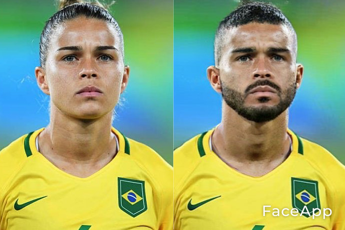 Outra transformação da lateral da seleção brasileira Tamires