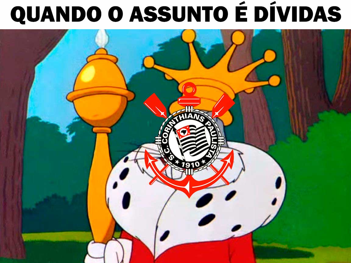Bloqueio judicial fez Corinthians ser alvo de memes nas redes sociais