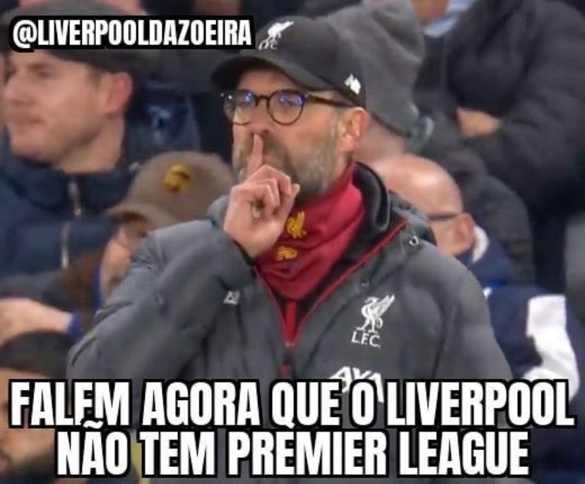 Título do Liverpool rende memes nas redes sociais