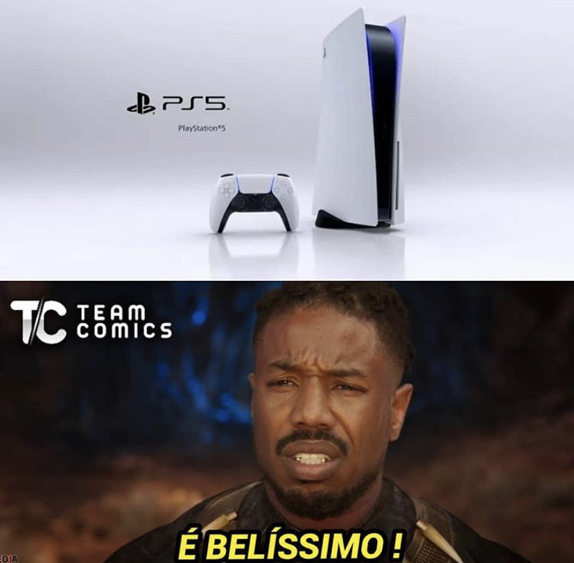 Divulgação do visual do PlayStation 5 rendeu memes nas redes sociais