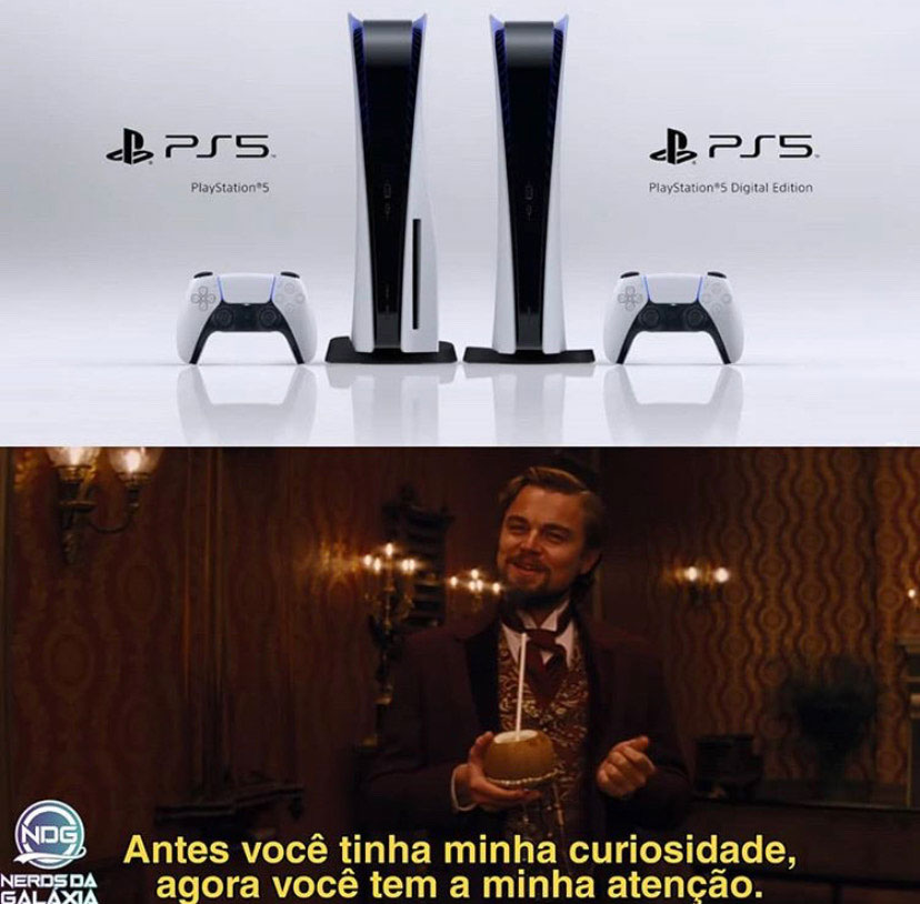 Divulgação do visual do PlayStation 5 rendeu memes nas redes sociais