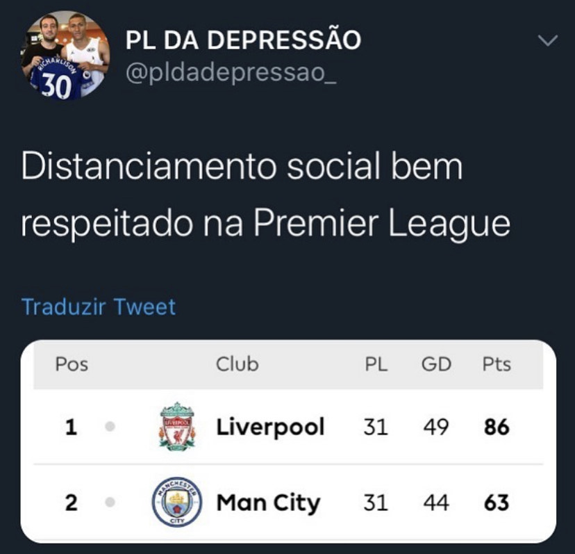 Título do Liverpool rende memes nas redes sociais