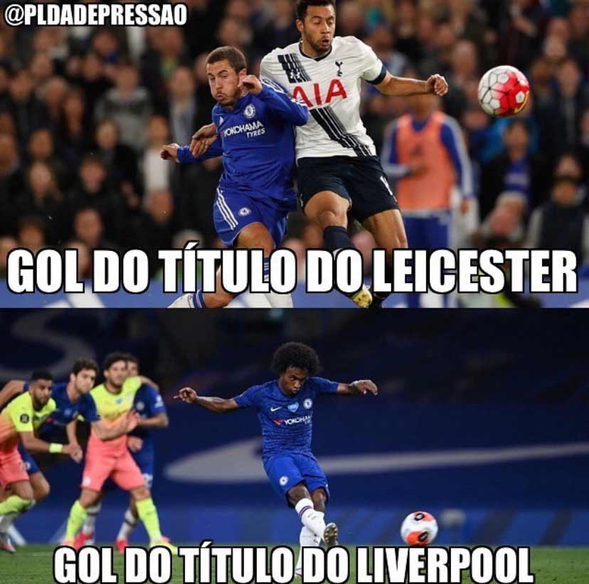 Título do Liverpool rende memes nas redes sociais