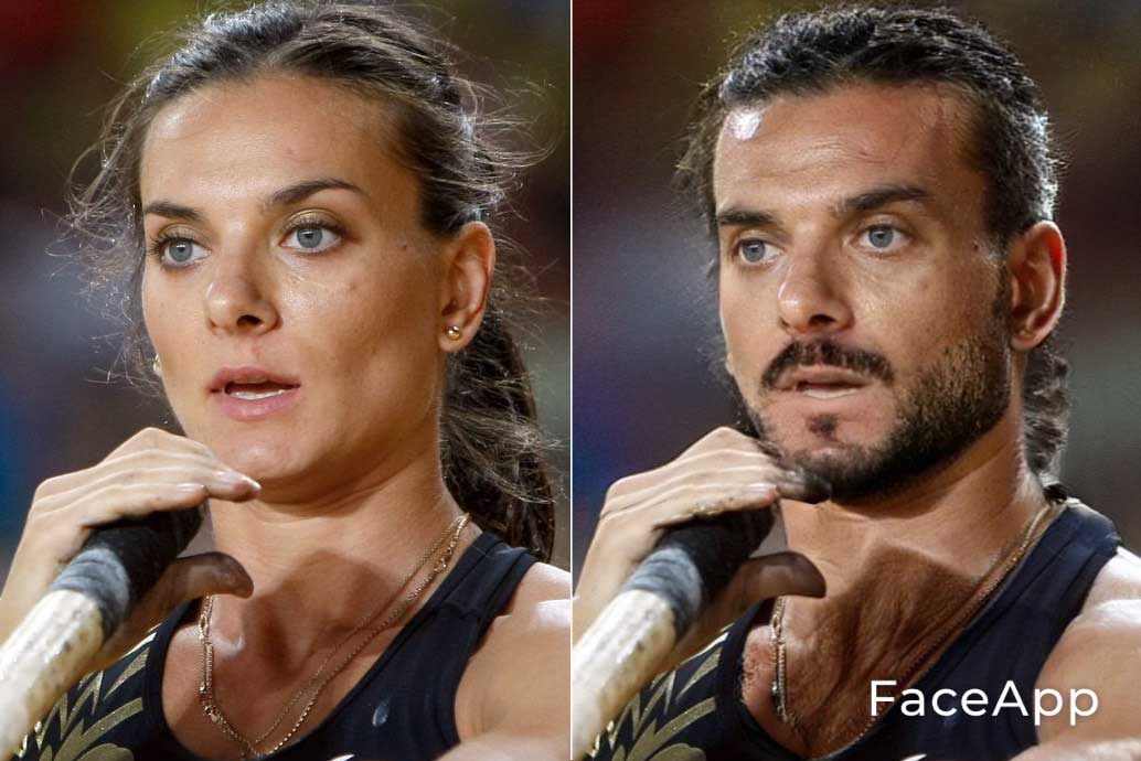 Outra transformação da ex-atleta do salto com vara, Yelena Isinbayeva