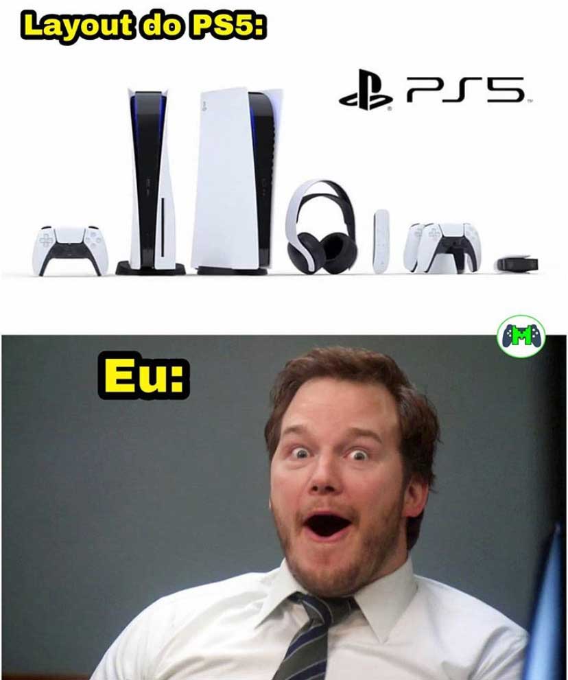 Divulgação do visual do PlayStation 5 rendeu memes nas redes sociais