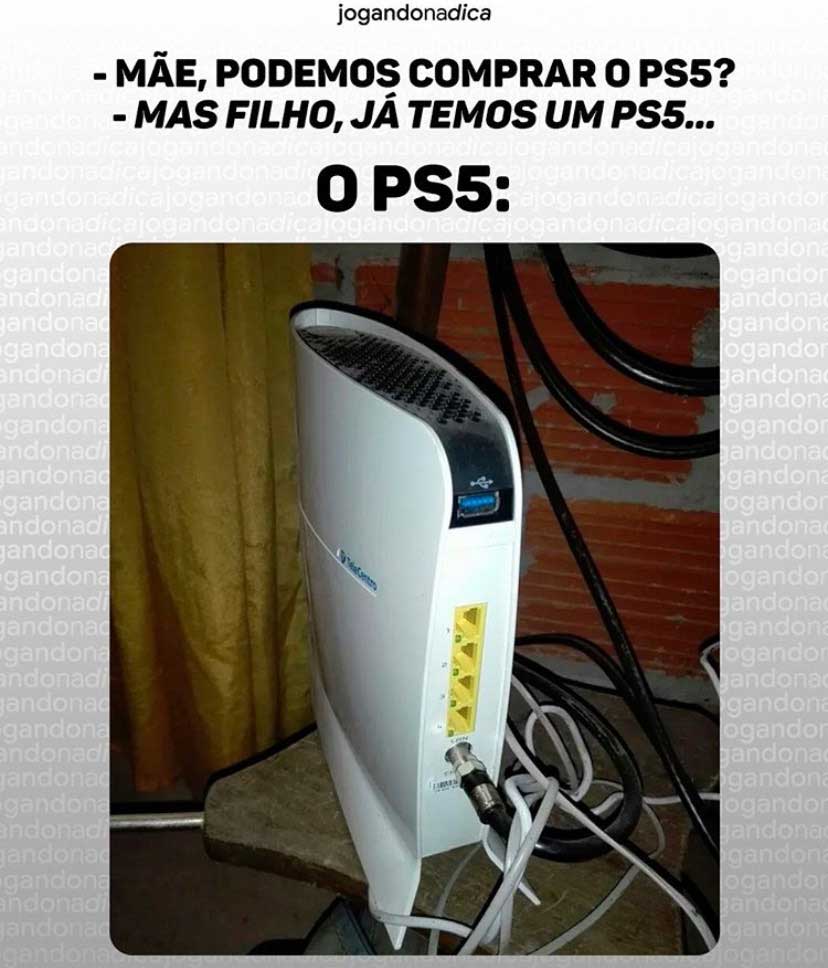 Divulgação do visual do PlayStation 5 rendeu memes nas redes sociais