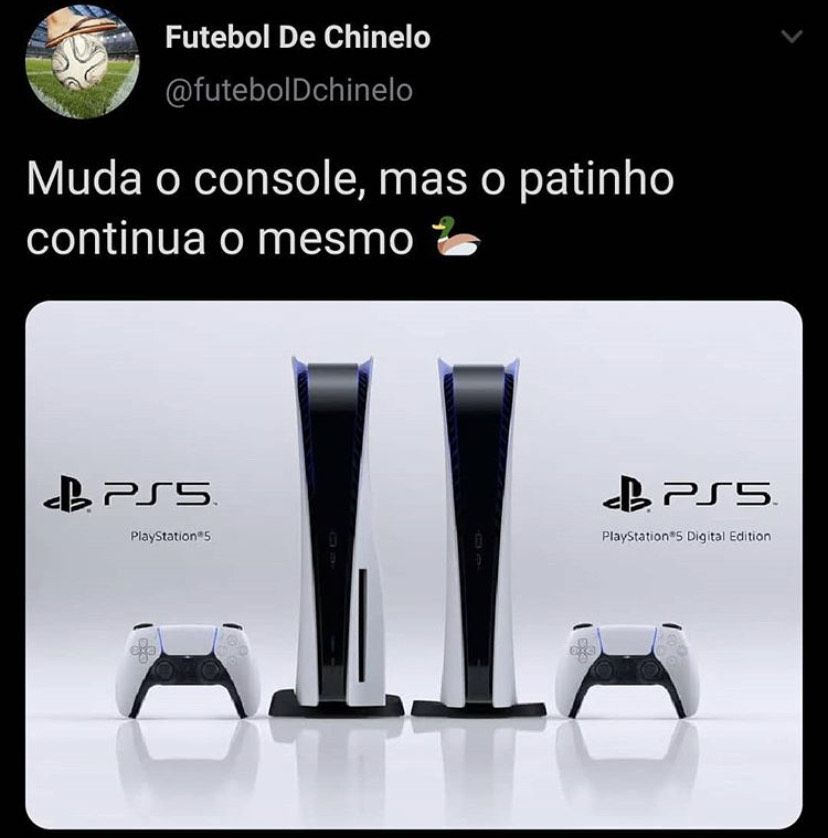 Divulgação do visual do PlayStation 5 rendeu memes nas redes sociais