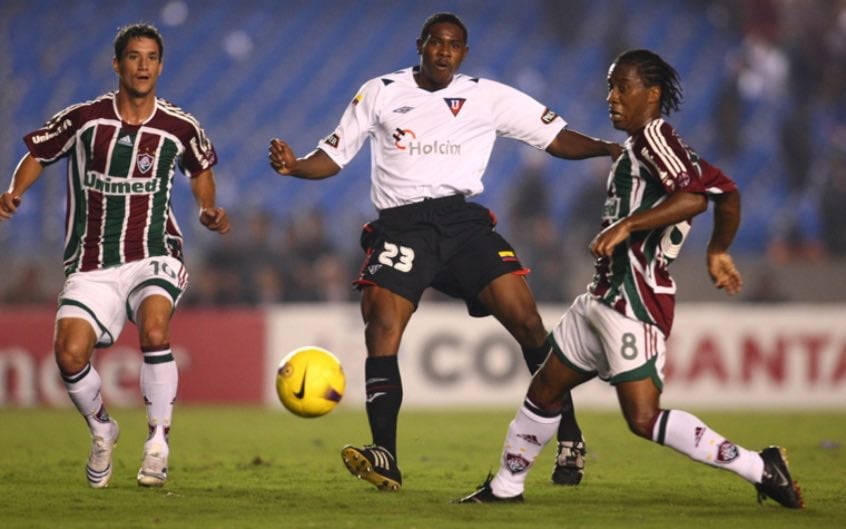 2008: Pachuca (México) 0 x 2 LDU de Quito - Bieler e Bolaños colocaram a LDU de Quito na decisão do torneio da FIFA contra o Manchester United, em jogo que a equipe equatoriana foi superior na maior parte do tempo da partida.