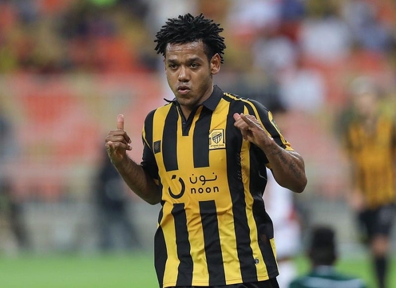 Esperança de gols do Al-Ittihad na liga da Arabia Saudita, Romarinho vem correspondendo no clube e nesta temporada já soma oito gols em 12 jogos.