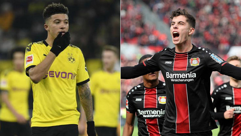 ESQUENTOU - O Manchester United promete investir pesado em duas jovens promessas do Campeonato Alemão. De acordo com o jornal "The Sun", os Red Devils estão na frente na disputa pelas contratações de Jadon Sancho, do Borussia Dortmund, e de Kai Havertz, do Bayer Leverkusen. O atacante inglês custaria cerca de 100 milhões de libras (R$ 668 milhões). Já o meia alemão, poderia chegar ao Old Trafford por 50 milhões de libras (R$ 334 milhões).