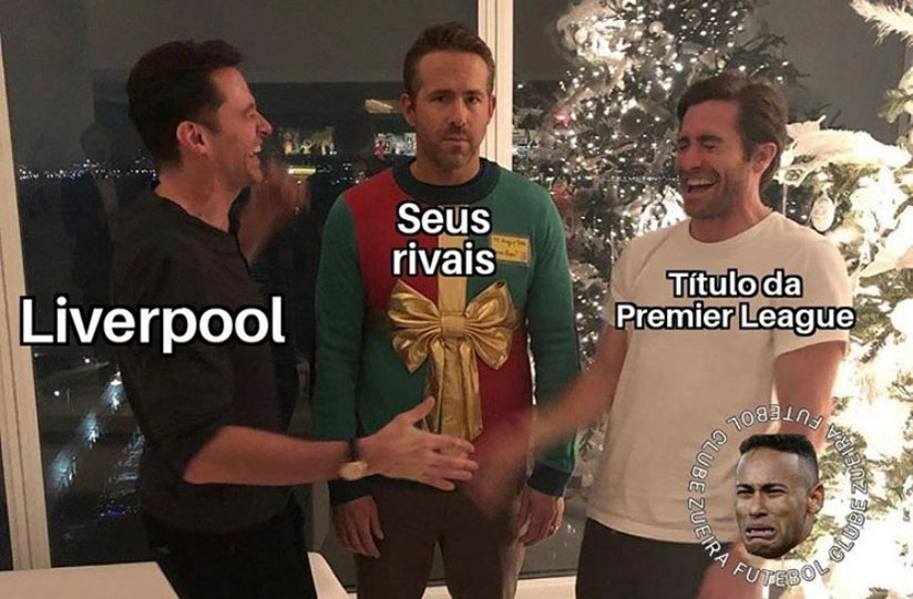 Título do Liverpool rende memes nas redes sociais