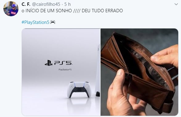 Divulgação do visual do PlayStation 5 rendeu memes nas redes sociais