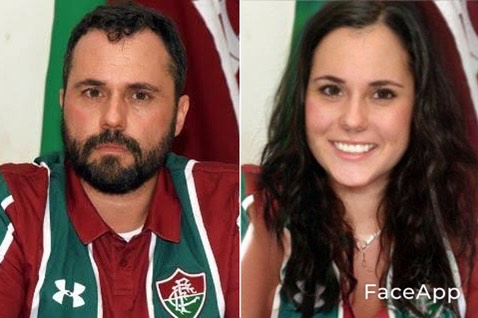 Versão feminina de Mário Bittencourt, atual presidente do Fluminense