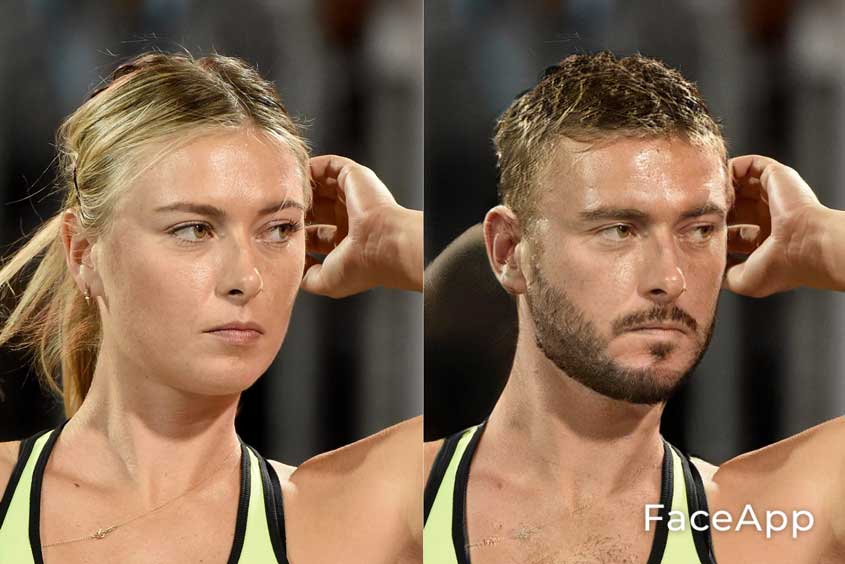 Transformação da ex-tenista Maria Sharapova