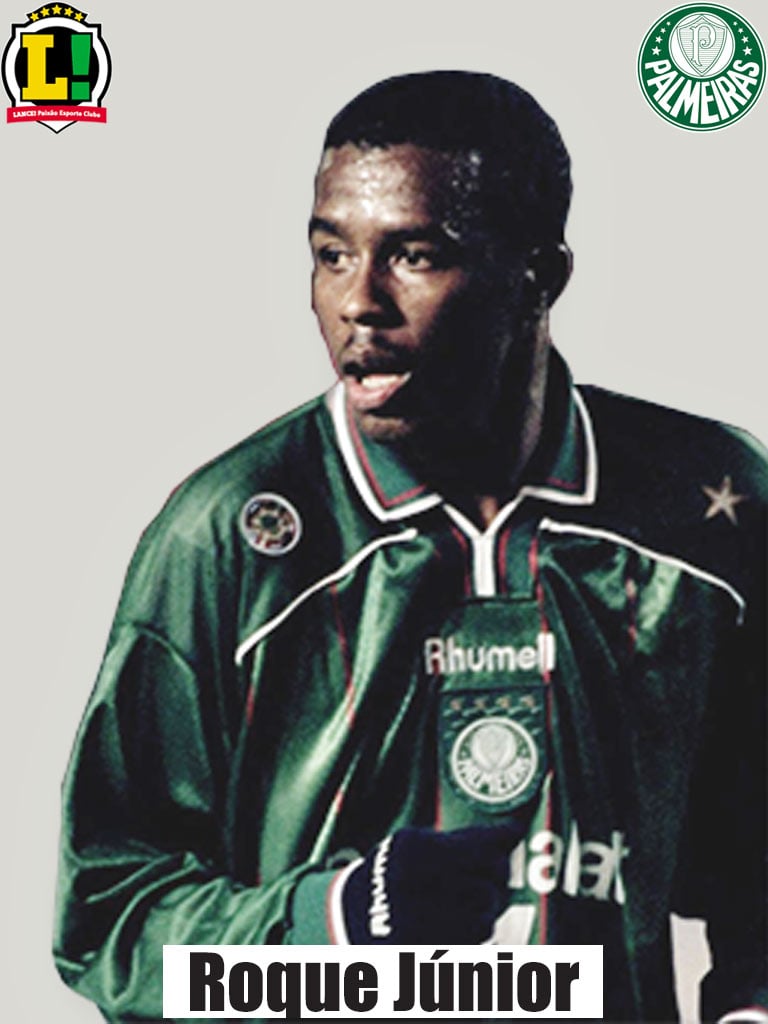 Campeão da Libertadores com o Palmeiras em 1999, Roque Júnior foi negociado com o Milan, da Itália, em 2000. Depois ainda passou um longo período no Bayer Leverkusen antes de voltar ao Verdão em 2008. 