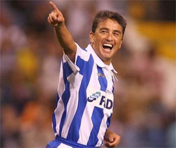 Bebeto - 86 gols atuando pelo Deportivo La Coruña.