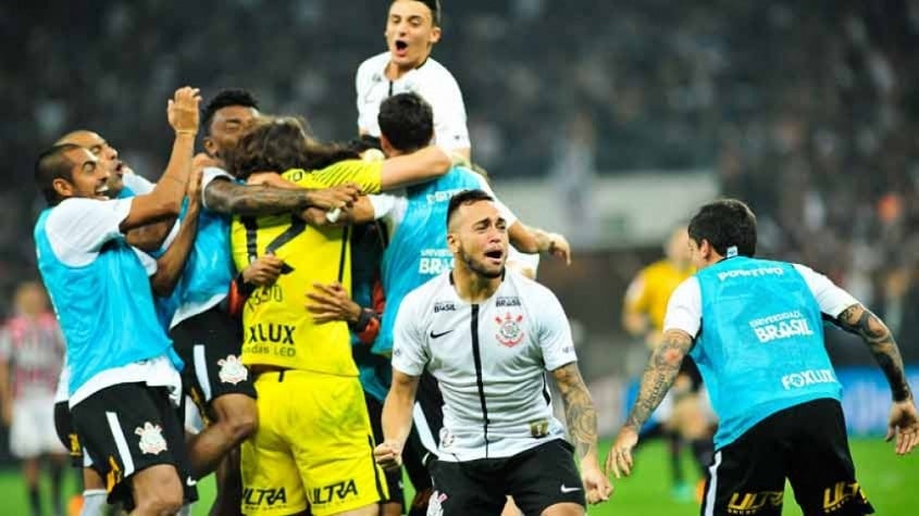 8º) 28/3/2018 - Corinthians 1 (5) x (4) 0 São Paulo - Com a vitória nos pênaltis, o Timão garantiu vaga na final do Paulistão, quando conquistou o título estadual.