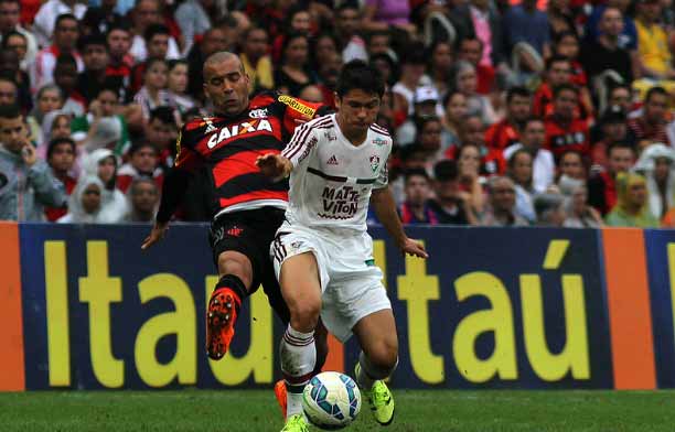 2- Fluminense 1 x 3 Flamengo - Brasileirão - 06/09/2015 - 50.468 pagantes e 55.999 presentes (torcida mista).
