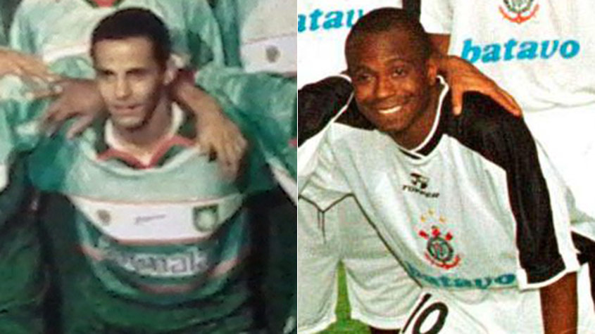 Edílson foi o escolhido para começar a dupla de ataque do time ideal pela redação do LANCE!. O 'Capetinha' venceu Euller, titular do Palmeiras em 2000.