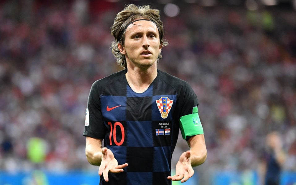 Copa do Mundo de 2018 - Craque da competição: Luka Modric - Nacionalidade: croata
