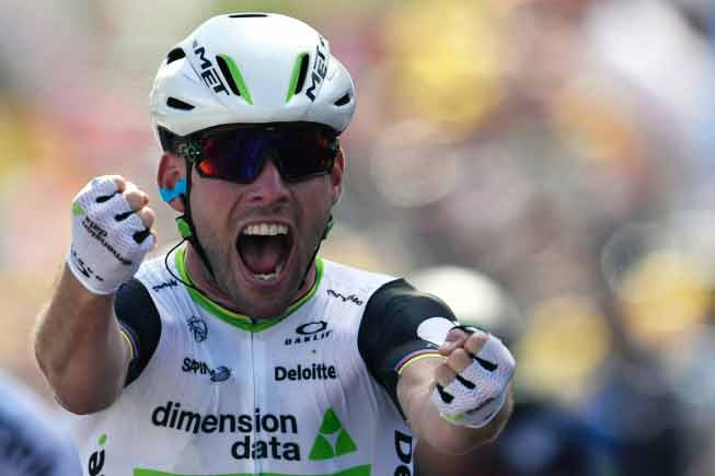 95) Mark Cavendish (Grã-Bretanha) - Ciclismo