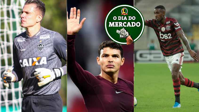 Apesar de toda a preocupação com o novo coronavírus, o mercado da bola continua ativo no mundo todo. O goleiro Victor pode não renovar com o Atlético-MG, Thiago Silva é especulado no Everton, Gerson na mira do Borussia... Confira o dia do mercado desta segunda-feira! 