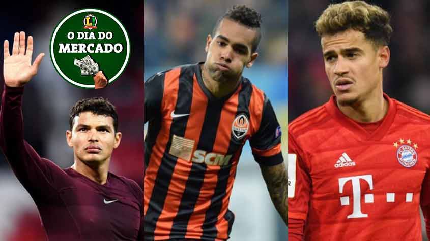 Apesar de toda a preocupação com o novo coronavírus, o mercado da bola continua ativo no mundo todo. Fluminense desmentiu que está em negociações com Thiago Silva, Corinthians admite interesse por Alex Teixeira, Coutinho já negocia com Newcastle... Confira o dia do mercado desta quarta-feira! 