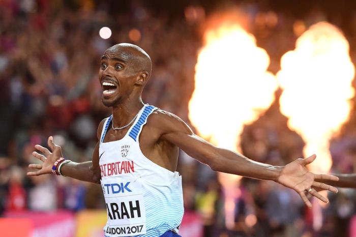 90) Mo Farah (Grã-Bretanha) - Atletismo 