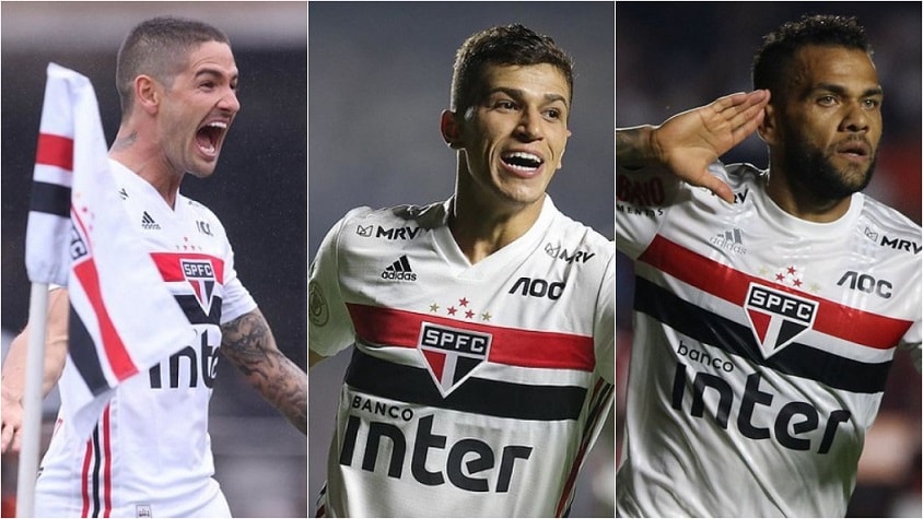 Antes da paralisação por conta da pandemia de coronavírus, o São Paulo vinha em plena ascensão, muito por conta da continuidade do trabalho de Fernando Diniz, que chegou ao clube no fim de setembro de 2019. Saiba quem são os jogadores que mais tiveram participação direta em gols do Tricolor na "Era Diniz" na galeria a seguir: