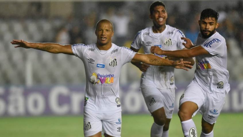 Santos 2 x 0 Botafogo-SP (Paulistão) - Vladimir; Pará, Luan Peres, Luiz Felipe e Felipe Jonatan; Alison, Diego Pituca (Jobson) e Sánchez; Soteldo, Raniel (Kaio Jorge) e Eduardo Sasha (Renyer).