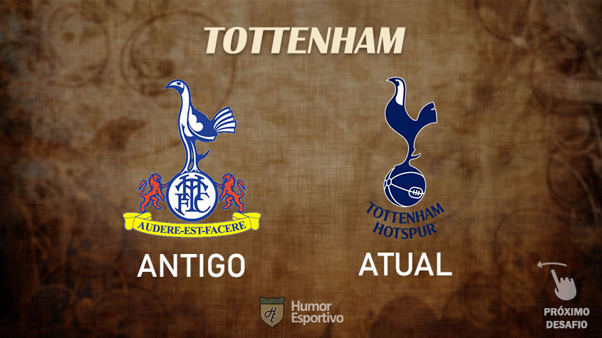 Resposta correta: Tottenham. Tente acertar o próximo!