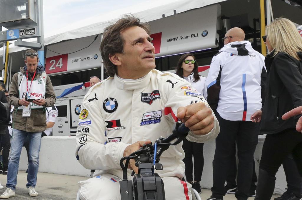 Zanardi foi convidado pela BMW para andar em Daytona em 2019 pelo SportsCar