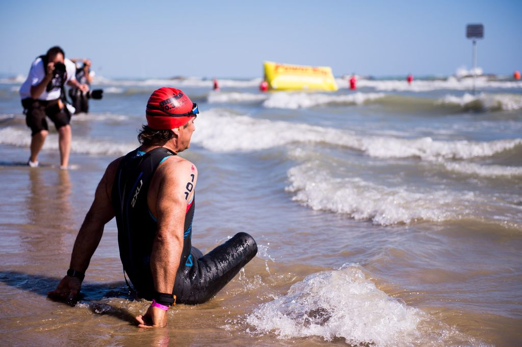 Em abril de 2017, Zanardi participou de um IronMan em Pescara