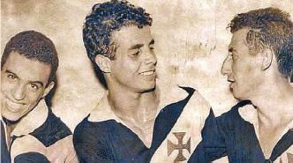12º - Almir Pernambuquinho - 25 gols - Um dos grandes craques do futebol brasileiro nas décadas de 50 e 60, chamado de Pelé Branco, Almir atuou no Vasco entre 1957 e 1960, após ser revelado pelo Sport.