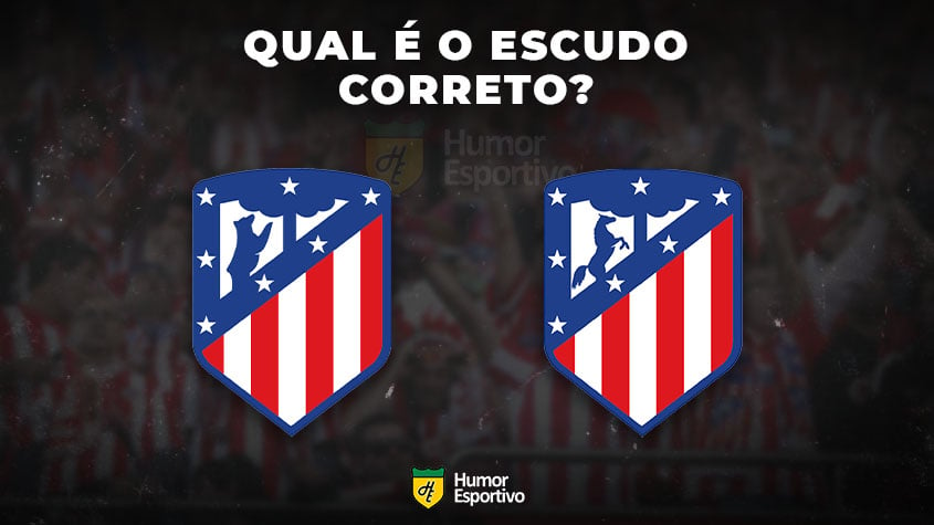 Qual desses é o escudo do Atletico de Madrid? Veja a resposta na próxima imagem!
