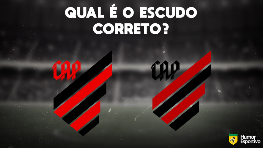 Qual desses é o escudo do Athletico Paranaense? Veja a resposta na próxima imagem!